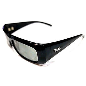 Dolce & Gabbana DG8004 501/87 No Lenses Black Sunglasses Frame 56-15 125 Read